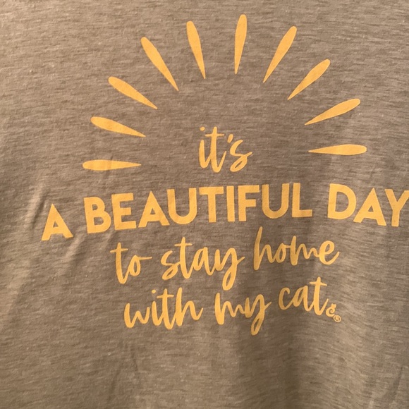 NWT XXL Cat Lady T-shirt - Picture 2 of 3